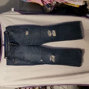 American Eagle Outfitters Dark Blue Denim Jeans